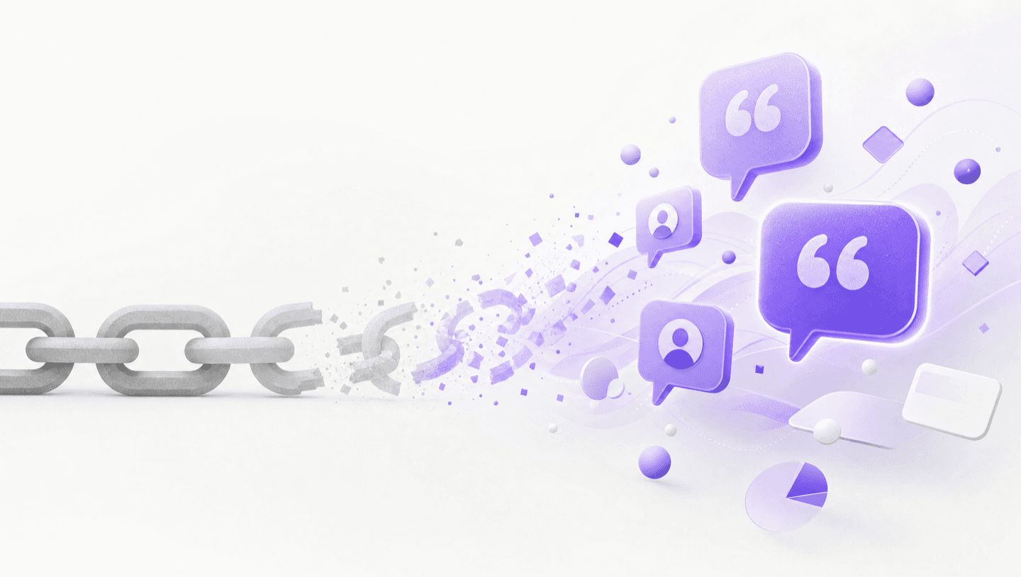 Cover illustration for From Backlinks to Mentions: The New Off-Site Playbook